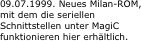 09.07.1999. Neues Milan-ROM,  mit